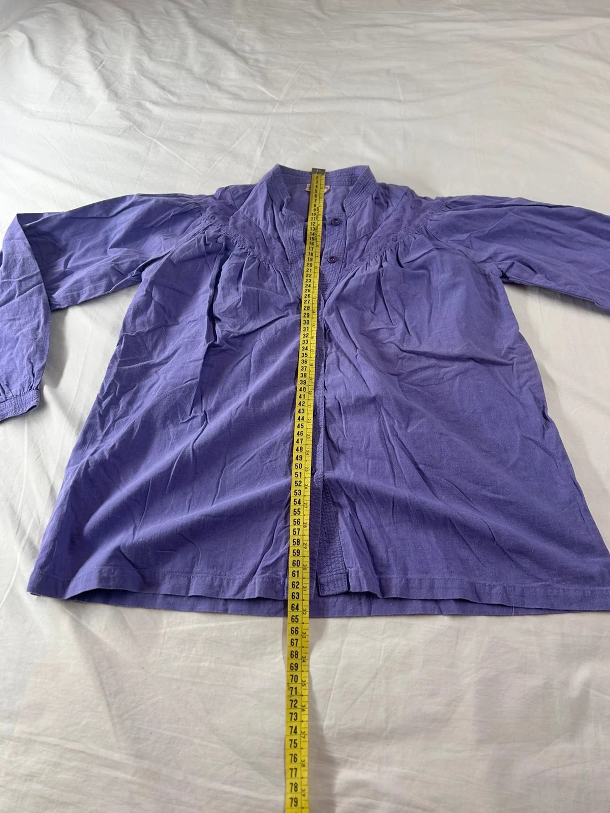 Paarse vintage blouse Lila – photo 9